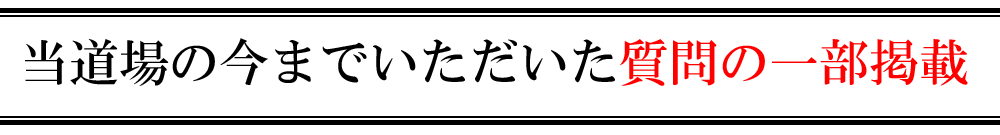 武道質問集画像